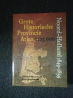 Grote historische provincie atlas noord Holland 1849-1859, Boeken, Nieuw, Ophalen of Verzenden