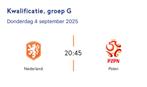 Nederland - Polen | 4 sept | Rotterdam, Tickets en Kaartjes, Losse kaart, Drie personen of meer, September, Nederlands elftal
