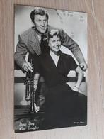 oude filmsterren kaart Doris Day en Kirk Douglas, jaren 50, Verzamelen, Ansichtkaarten | Themakaarten, Ophalen of Verzenden, 1940 tot 1960