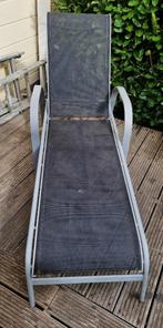 TUINSTOEL/LIGSTOEL VERSTELBAAR, Ophalen, Gebruikt, Aluminium, Verstelbaar