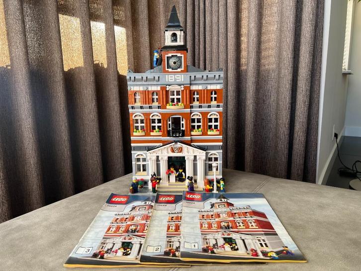 Lego 10224 Town Hall modular building, Kinderen en Baby's, Speelgoed | Duplo en Lego, Gebruikt, Lego, Complete set, Ophalen