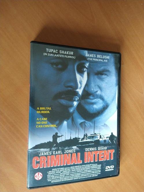 DVD Criminal Intent, Cd's en Dvd's, Dvd's | Thrillers en Misdaad, Zo goed als nieuw, Vanaf 16 jaar, Ophalen of Verzenden
