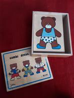 Rolf combi dress spel in houten kist., Ophalen of Verzenden, Zo goed als nieuw, Puzzelen