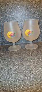2 lipton ice tea glazen, Verzamelen, Glas en Borrelglaasjes, Ophalen of Verzenden, Zo goed als nieuw, Frisdrankglas
