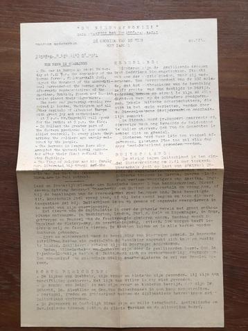 1945 Bevrijding. 2x Kroniek van het Eemland (ook Baarn) beschikbaar voor biedingen