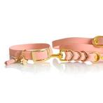 Roze hondenhalsband en Riem, Info@meriescreations.nl, MeriesCreations, Nieuw, MeriesCreations