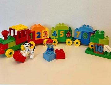 Duplo 10558 - Getallen trein beschikbaar voor biedingen