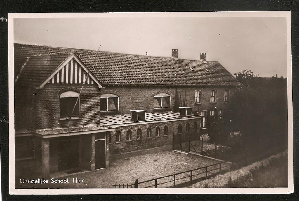Hien, Christelijke school, Verzenden, 1960 tot 1980, Ongelopen, Gelderland