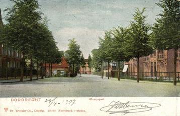 Dordrecht - Oranjepark - 1907 gelopen beschikbaar voor biedingen