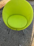 Leuke groene kuipstoeltjes, Huis en Inrichting, Stoelen, Ophalen, Zo goed als nieuw, Overige kleuren, Eén