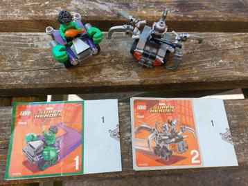 Lego 76066 Super Heroes: Hulk vs Ultron (Mighty Micros) beschikbaar voor biedingen