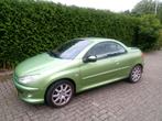 Peugeot 206cc cabrio met apk, Auto's, Peugeot, Voorwielaandrijving, Zwart, 4 cilinders, Cabriolet