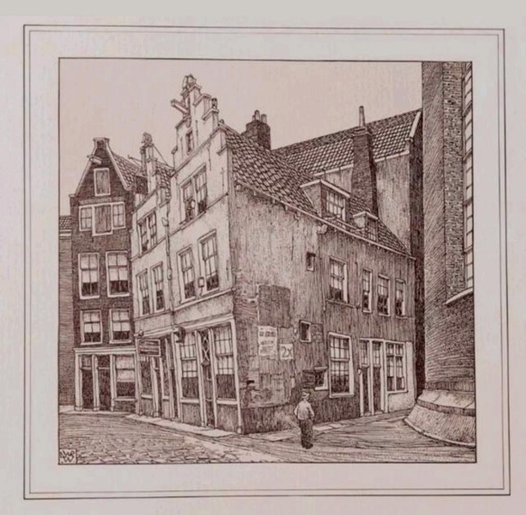 De Ossenspooksteeg ....  Amsterdam  ..., Ophalen of Verzenden