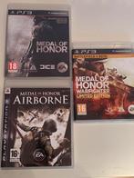 Ps3 3x Medal of Honor voor 10,-, Vanaf 18 jaar, Shooter, 1 speler, Ophalen of Verzenden