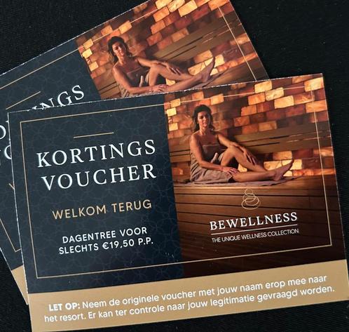 saunaentree met korting. Meerdere kaarten/ codes beschikbaar, Tickets en Kaartjes, Overige Tickets en Kaartjes, Twee personen
