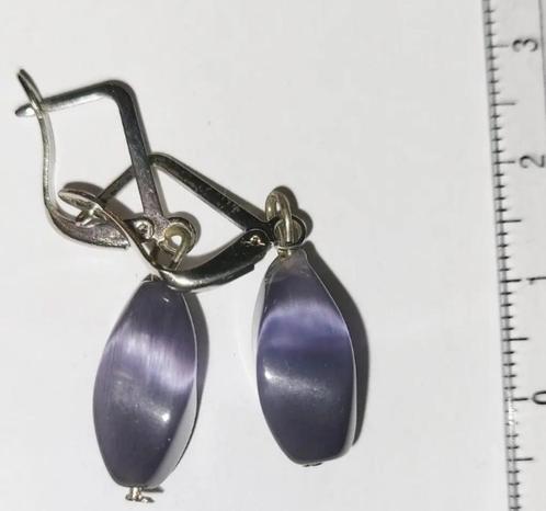 Kattenoog Armbanden en oorbellen van een verzameling stenen, Sieraden, Tassen en Uiterlijk, Oorbellen, Nieuw, Overige materialen