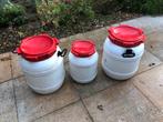 3 Waterdichte curtec vaten, Ophalen, Overige soorten