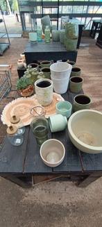 Potten en glaswerk, Ophalen of Verzenden, Zo goed als nieuw, Rond, Minder dan 25 cm