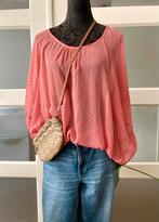Zo Goed als Nieuw – Koraalrode Zomerblouse Only Maat 40, Maat 38/40 (M), Only, Ophalen of Verzenden, Zo goed als nieuw