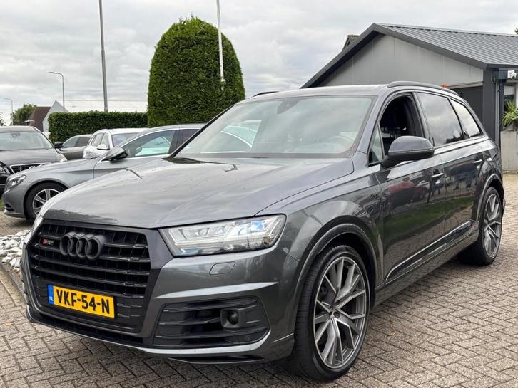 Audi Q7 SQ7 4.0 TDI Quattro Grijs Kenteken Bedrijfsauto 2018, Auto's, Bestelauto's, Bedrijf, ABS, Achteruitrijcamera, Airbags