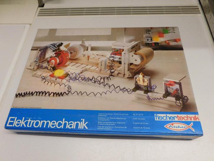 fischertechnik 30226 Elektromechanik + 30253 Elektronik doos, Kinderen en Baby's, Speelgoed | Bouwstenen, Gebruikt, Overige merken