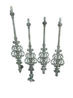 Gietijzeren Trapspijlen Blauwgroen - 25 stuks, Ophalen