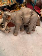 #kerst Antieke Kerststal Olifant, Diversen, Gebruikt, T, Ophalen of Verzenden, N