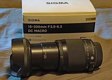 Sigma AF 18-300mm. DC Macro voor Nikon F-mount (APS-C/DX) beschikbaar voor biedingen