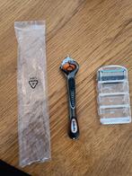 Gillette Fusion scheermes + 1 mesje, Gillette, Zwart, Ophalen of Verzenden, Zo goed als nieuw
