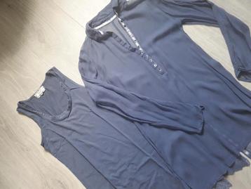 Prachtige blouse & lange top van Geddes &  beschikbaar voor biedingen