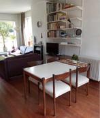 Vintage tafel met 4 stoelen. Pastoe Cees Braakman ?, Ophalen of Verzenden, Gebruikt, Rechthoekig, 50 tot 100 cm