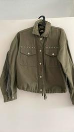 Jasje “ cowboy style” Kleur olijf Maat S, Kleding | Dames, Ophalen of Verzenden, Zo goed als nieuw, Groen