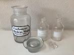 OUDE APOTHEKERS FLESSEN, Antiek en Kunst, Antiek | Glas en Kristal, Ophalen of Verzenden