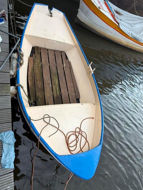 Beenhakker vlet (sloep) - vaarklaar - incl. fluistermotor, Watersport en Boten, Bootonderdelen, Zo goed als nieuw, Ophalen