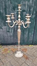 Hoge kandelaar 98,5cm, Gebruikt, Ophalen of Verzenden, Kandelaar, Metaal