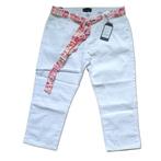 Mooie dames capri broek van Elviradames broek, Wit, Maat 42/44 (L), Nieuw, Ophalen of Verzenden