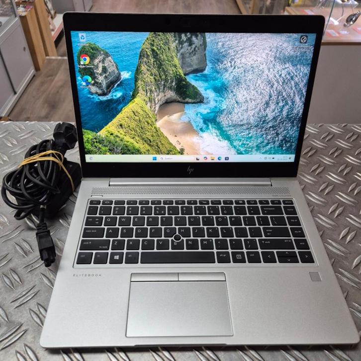 HP Elitebook 840 G5 i7-8850 256GB SSD  24GB RAM!, Computers en Software, Windows Laptops, Zo goed als nieuw