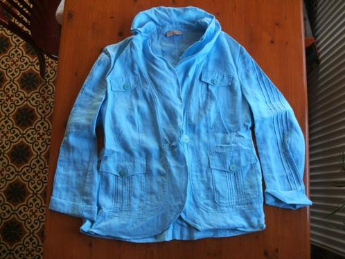 Apriori turquoise jasje. Merk: Apriori. Maat 42., Kleding | Dames, Jasjes, Kostuums en Pakken, Zo goed als nieuw, Jasje, Maat 42/44 (L)