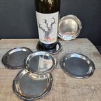 6 Vintage WMF Wijnonderzetters, Ophalen of Verzenden