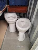 3X verhoogde  toiletpot /brillen/stortbak/aansluitmat., Doe-het-zelf en Verbouw, Sanitair, Nieuw, Toilet, Ophalen