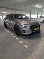 Audi e-tron 55 Quattro 408pk 2019 Grijs Matrix led,softclose, Auto's, Automaat, 1800 kg, Zwart, Origineel Nederlands