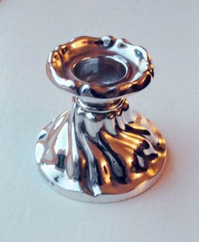 Kandelaar zilver 925, Antiek en Kunst, Antiek | Goud en Zilver, Zilver, Verzenden