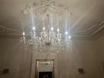 Kroonluchter / hanglamp (2 identieke), Ophalen, Zo goed als nieuw, Glas