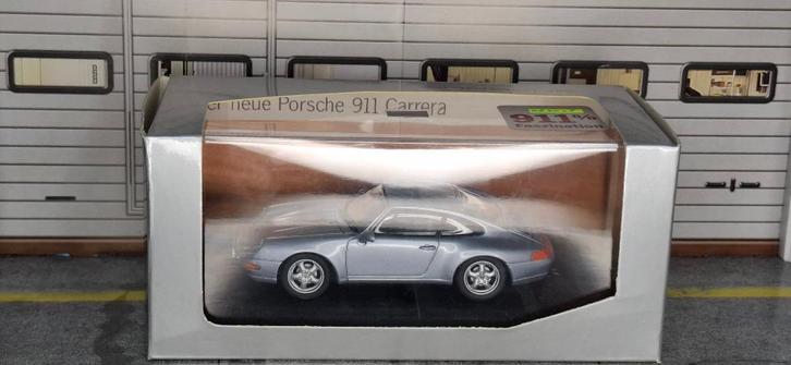 1.43 porsche carrera, Hobby en Vrije tijd, Modelauto's | 1:43, Zo goed als nieuw, Auto, MiniChamps, Ophalen of Verzenden