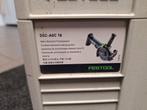 Festool Accuslijptol DSC-AGC18 +stofafz.Slechts 1× gebruikt, Ophalen of Verzenden, Zo goed als nieuw, Minder dan 700 watt, Haakse handslijpmachine
