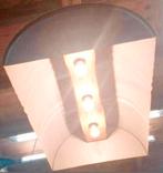 Zwarte industriële hanglamp, lamp, tafellamp mierlo, meijel, Ophalen, Hout