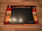 Schrobbelèr metalen krijtbord, Ophalen of Verzenden, Gebruikt