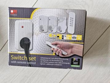 Switch set 3 schakelaars met afstandsbediening Nieuw beschikbaar voor biedingen