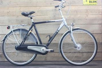 Gazelle Saphir herenfiets 8 versn. grijs/blauw met garantie beschikbaar voor biedingen