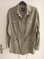 MS Mode blouse jasje olijfgroen 100% lyocell maat 40, Ophalen of Verzenden, Zo goed als nieuw, Maat 38/40 (M), Groen